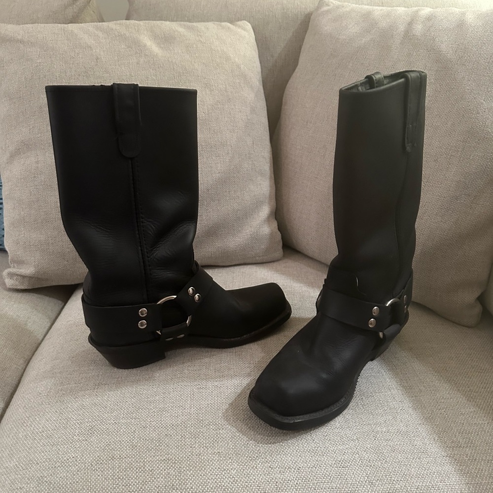 Harley-Davidson Black Leather Women's Boots